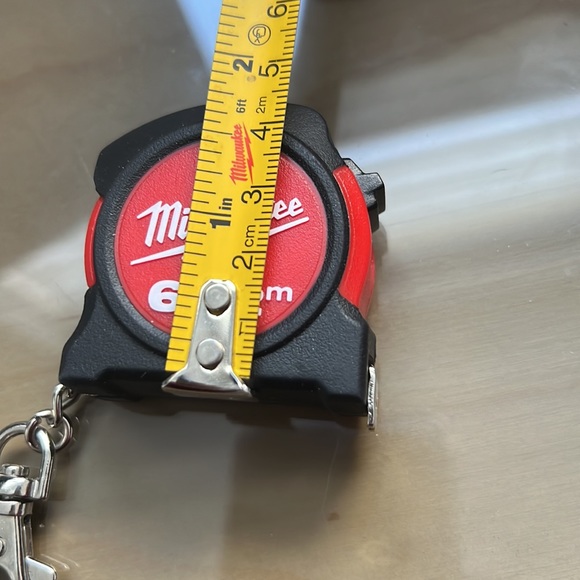 Milwaukee Measure Keychain Tape 6 Feets, 2m - Picture 6 of 7